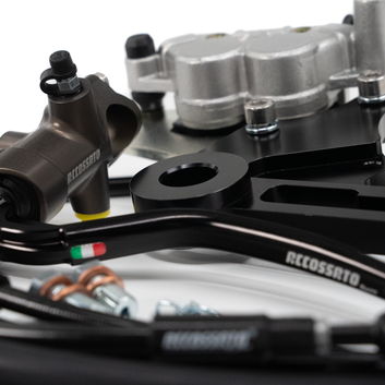 Left Handbrake Stunt Setup for Supermoto (20mm)